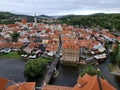 ÃÅeskÃÂ½ Krumlov - Castles hrad a zÃÂ¡mek Royalty Free Stock Photo